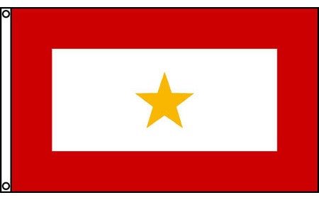 Flag-Gold Star Service Flag 3'x5'